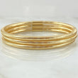 Reticulated Bracelet x3 4.7gr / 19cm / +4 18K Gold *