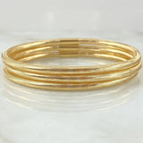 Reticulated Bracelet x3 4.7gr / 19cm / +4 18K Gold *