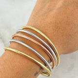 Reticulated Bracelet x5 9.45gr / 19cm / +4 18K Gold * Offer