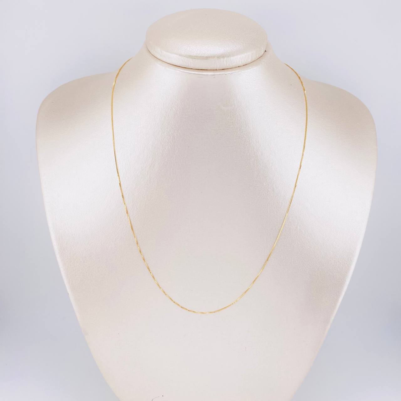 Cadena Veneciana 0.95g / 18 in / 0.6mm Oro Amarillo 18K