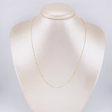 Cadena Veneciana 0.95g / 18 in / 0.6mm Oro Amarillo 18K