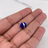 Bead Neoro 1 Raya 0.12gr / 8mm Blue Yellow Gold 18K &