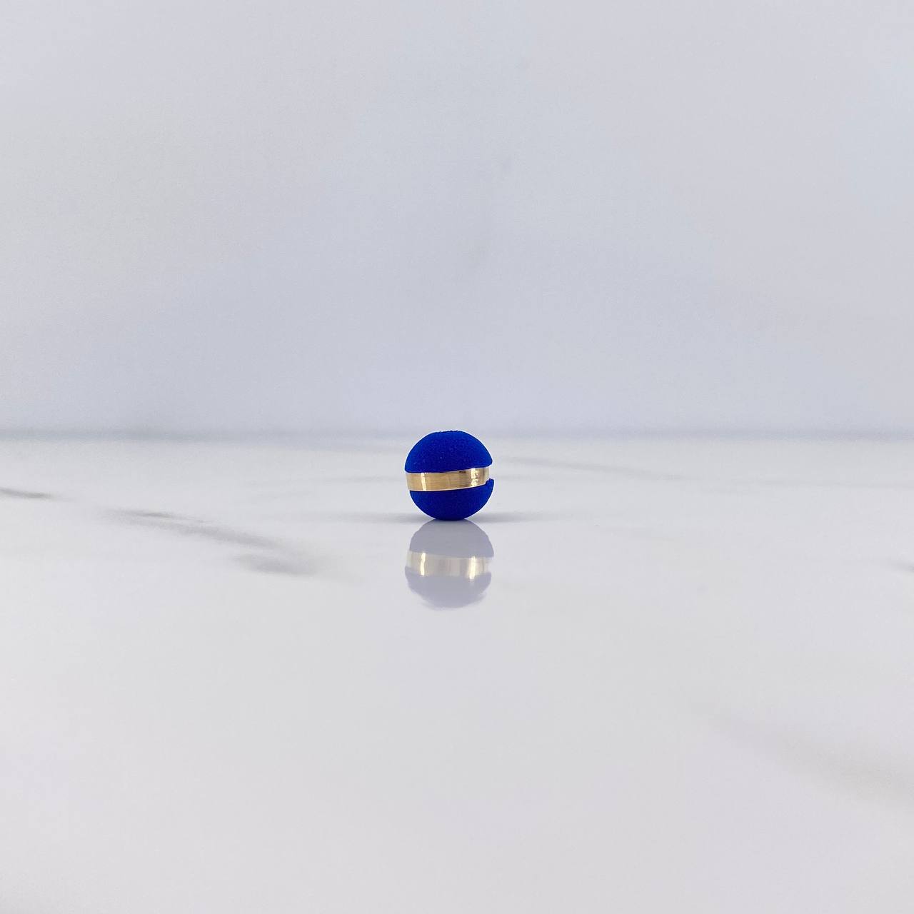 Bead Neoro 1 Raya 0.12gr / 8mm Blue Yellow Gold 18K &