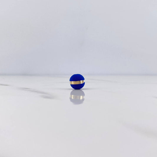 Bead Neoro 1 Raya 0.12gr / 8mm Blue Yellow Gold 18K &