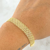 Bismark Bracelet 8.85gr / 8.3in / +0 18K Gold