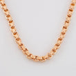 Venetian Chain Square 17g / 24 in / 4.3mm Rose Gold 18K