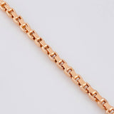 Venetian Chain Square 17g / 24 in / 4.3mm Rose Gold 18K