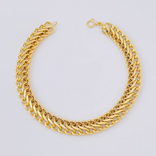 Bracelet Sedusa 6g / 8 in / 7.4mm Yellow Gold 18K