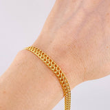 Pulso Sedusa 3.65g / 19.5cm / 6mm Oro Amarillo 18K