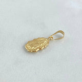 Pendant Virgin Guadalupe 0.45gr / 1.8cm / 18K Yellow Gold ©