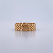 Ring Strap Crown RX 3.4gr / T7 1/4 / 18K Yellow Gold &