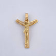 Pendant Cross Christ 5.65gr / 4.2cm / 18K Yellow Gold &