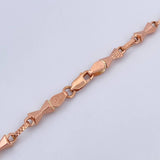 Rustic Chain Hourglass 9.65gr / 61.2cm / 3.2mm Dotted 18K Rose Gold $