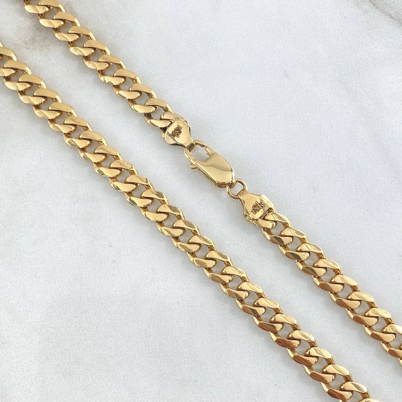 Cuban Links 21.65gr / 18.9in / 6.2mm 18K Gold