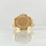 Ring Strap Crown RX 7.2gr / T10 / Yellow Gold 18K *