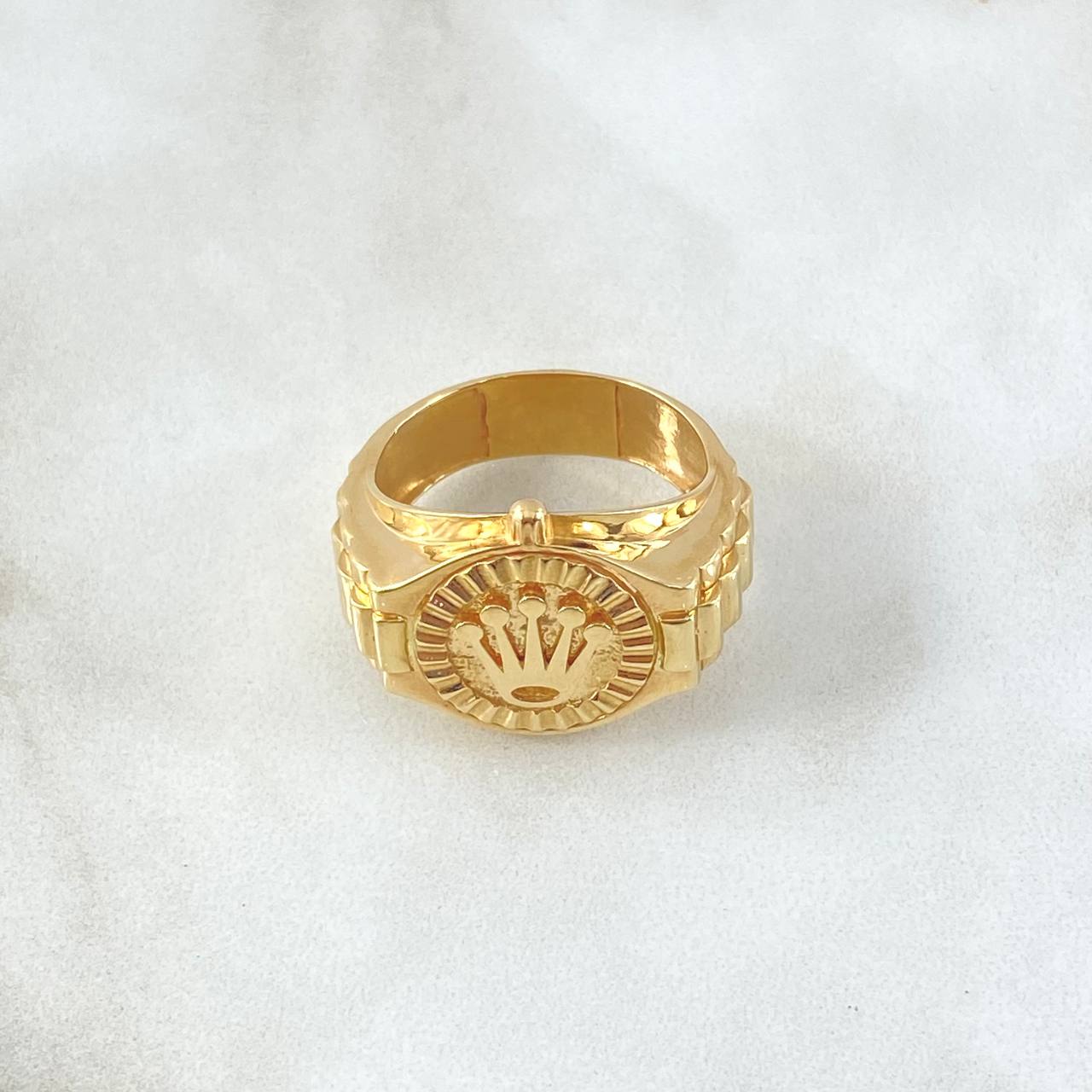 Ring Strap Crown RX 7.2gr / T10 / Yellow Gold 18K *