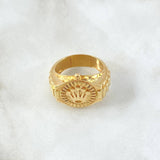 Ring Strap Crown RX 7.2gr / T10 / Yellow Gold 18K *