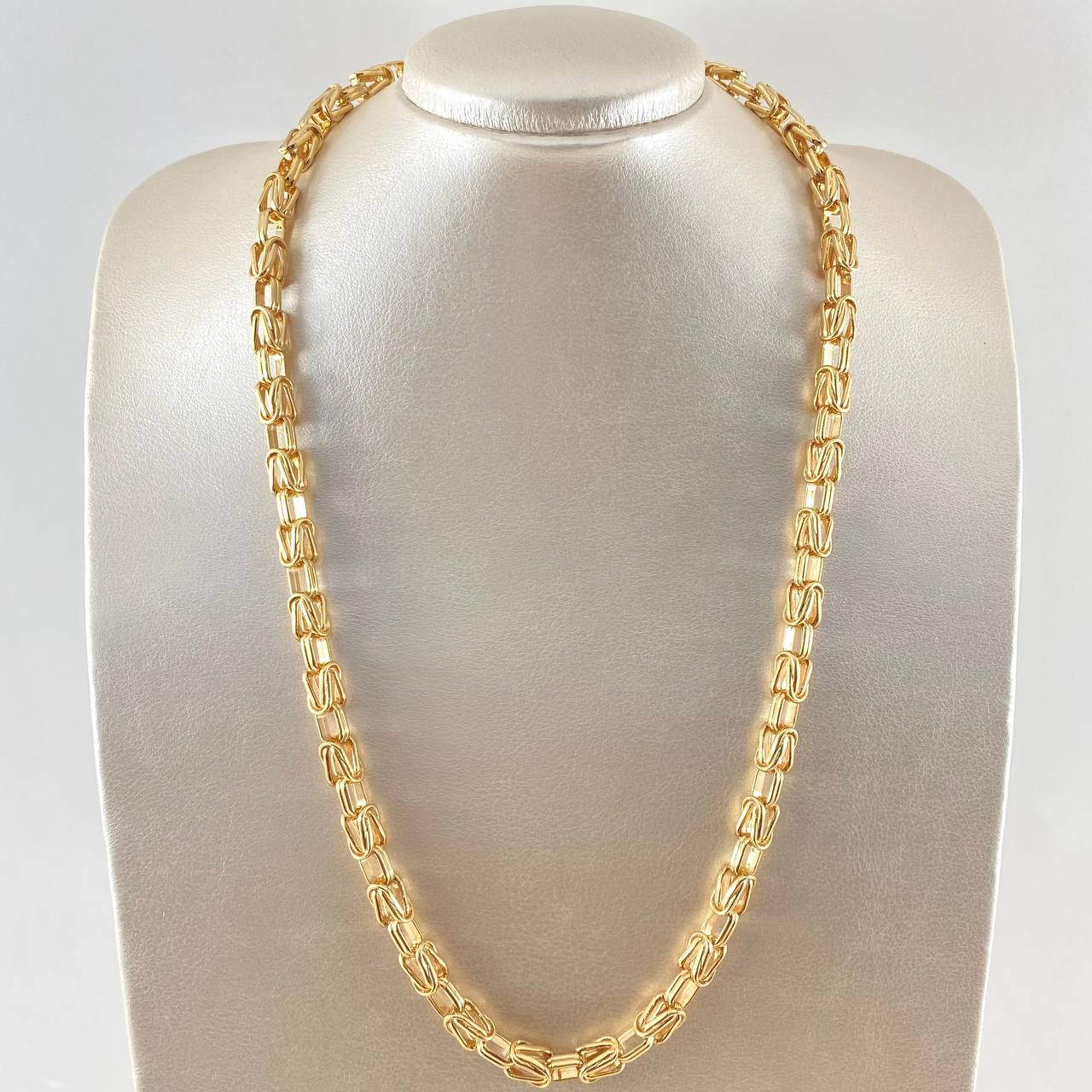 Cadena Peruana 92.9gr / 60cm / 7mm Oro Amarillo 18K ©