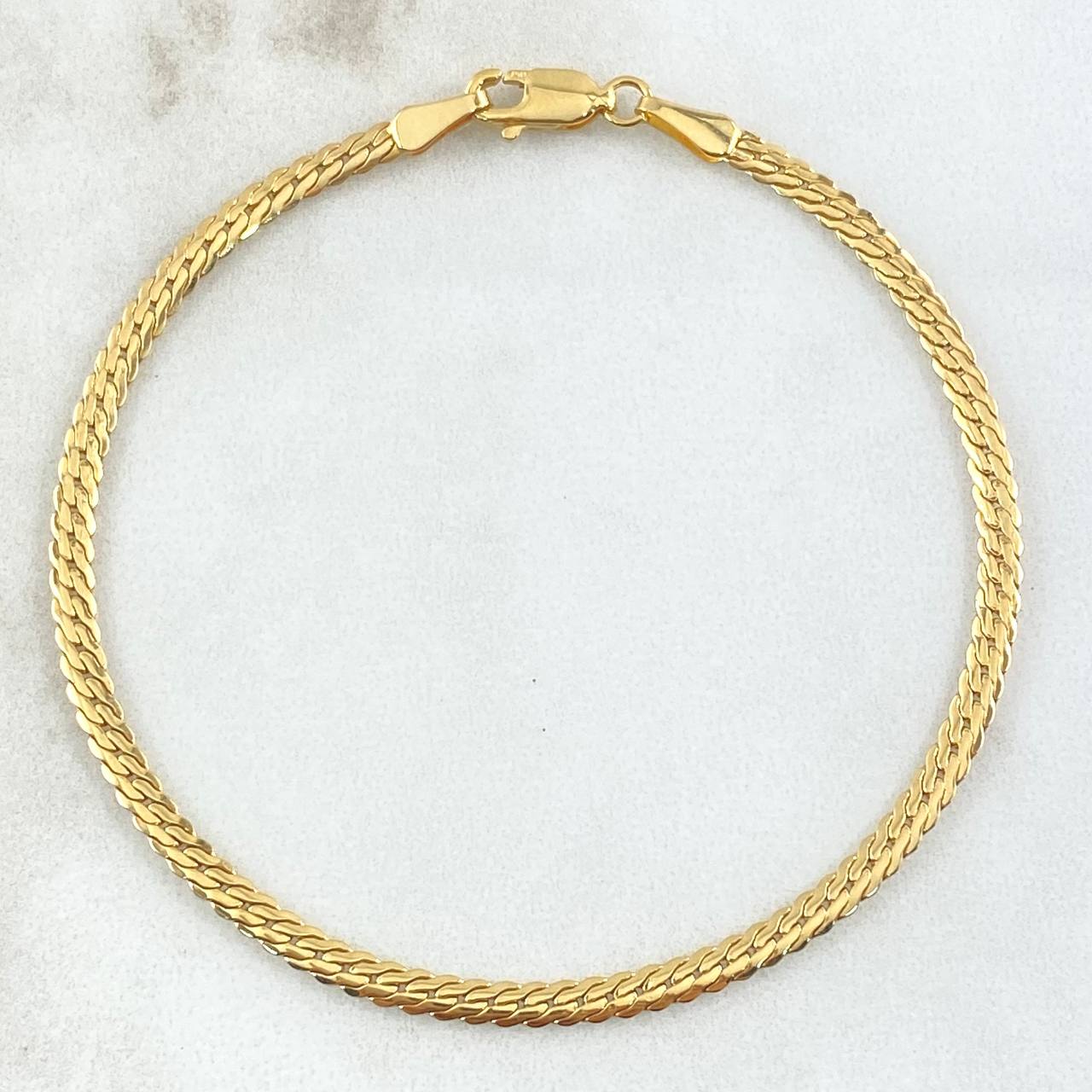 Bracelet Snake 2.55gr / 19cm / 2.9mm Yellow Gold +3 18K *