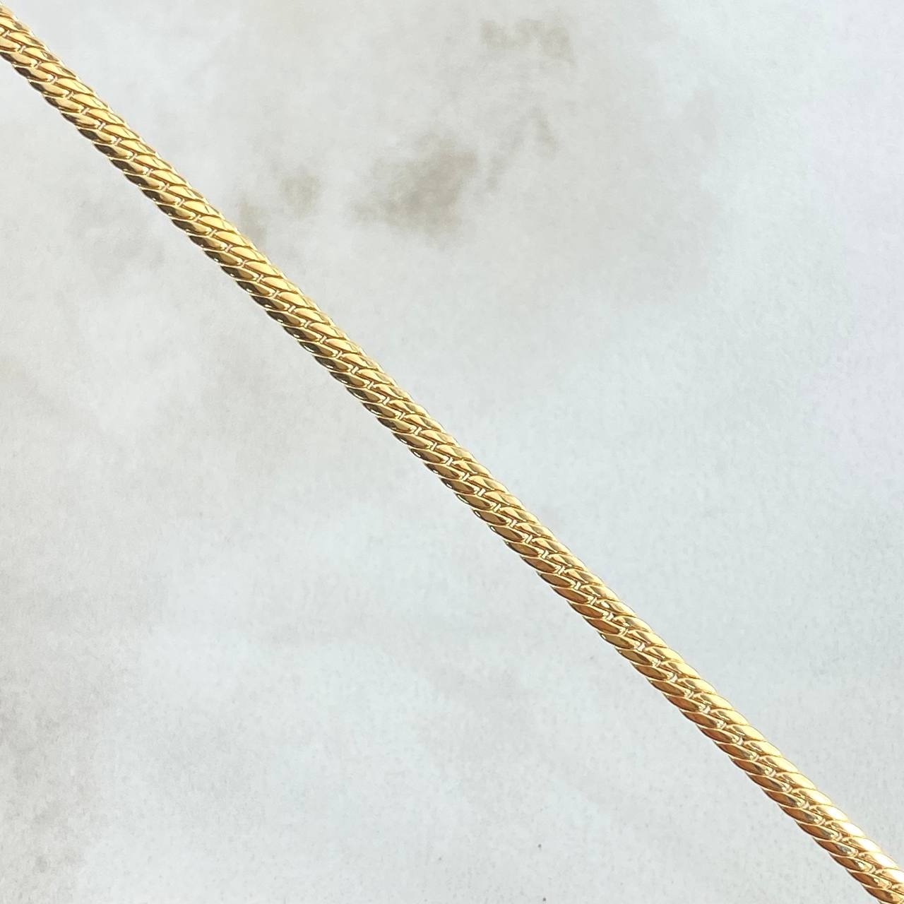 Pulso Serpiente 1.4gr / 19cm / 2.3mm Oro Amarillo +3 18K