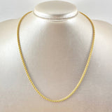 Cadena Lazo 2.7gr / 17 3/4 in / 2.1mm Oro Amarillo +3 18K