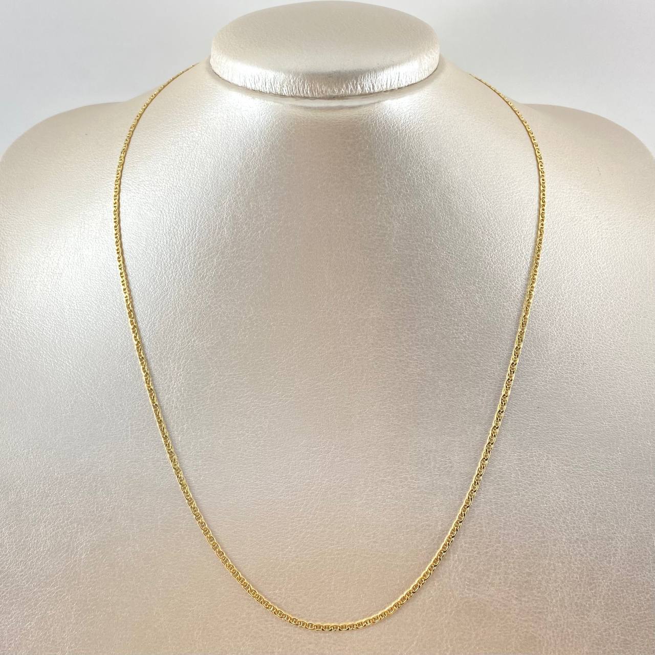 Flat Anchor Chain 2.7gr / 50cm / 2mm Yellow Gold +3 18K