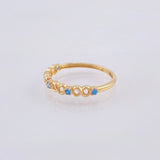 Anillo Infinitos 1.1gr / T5 3/4 / Oro Amarillo 18K ©