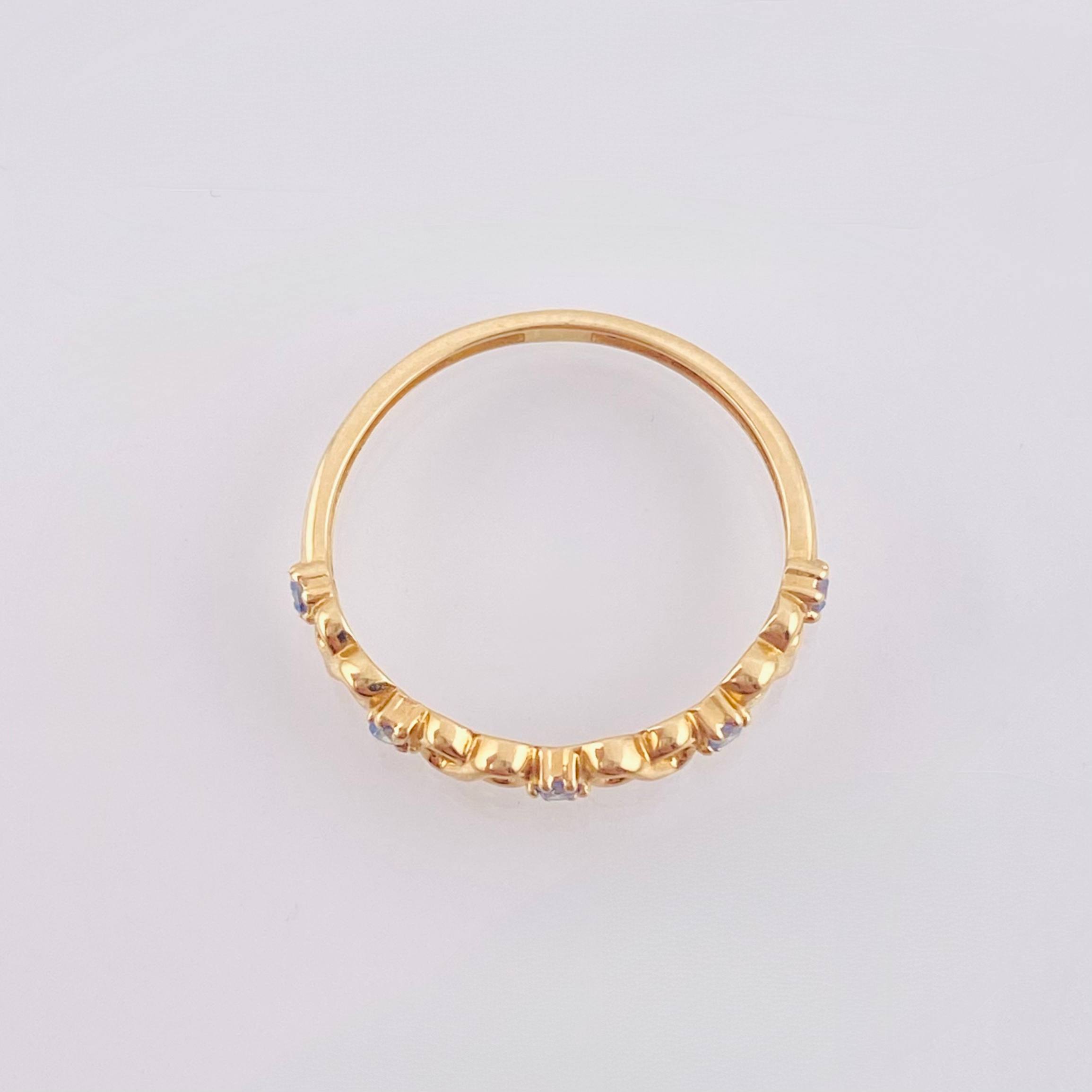 Anillo Infinitos 1.1gr / T5 3/4 / Oro Amarillo 18K ©