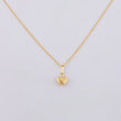 Set Cadena Aro Seguido + Dije Corazón / 0,95gr / 17 3/4 in Oro Amarillo 18K