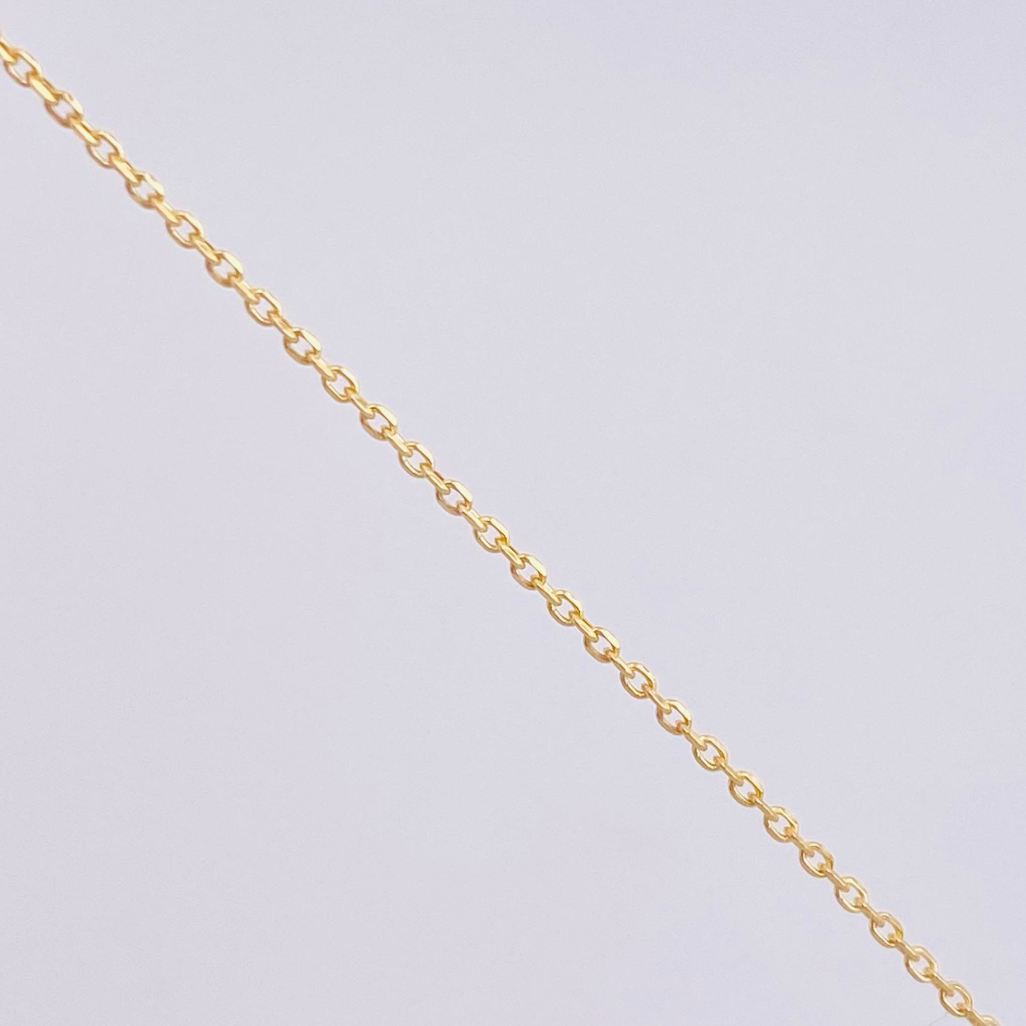 Set Cadena Aro Seguido + Dije Corazón / 0,95gr / 17 3/4 in Oro Amarillo 18K