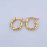 Candongas Jass 1.2gr / 1.5cm / Oro 18K &