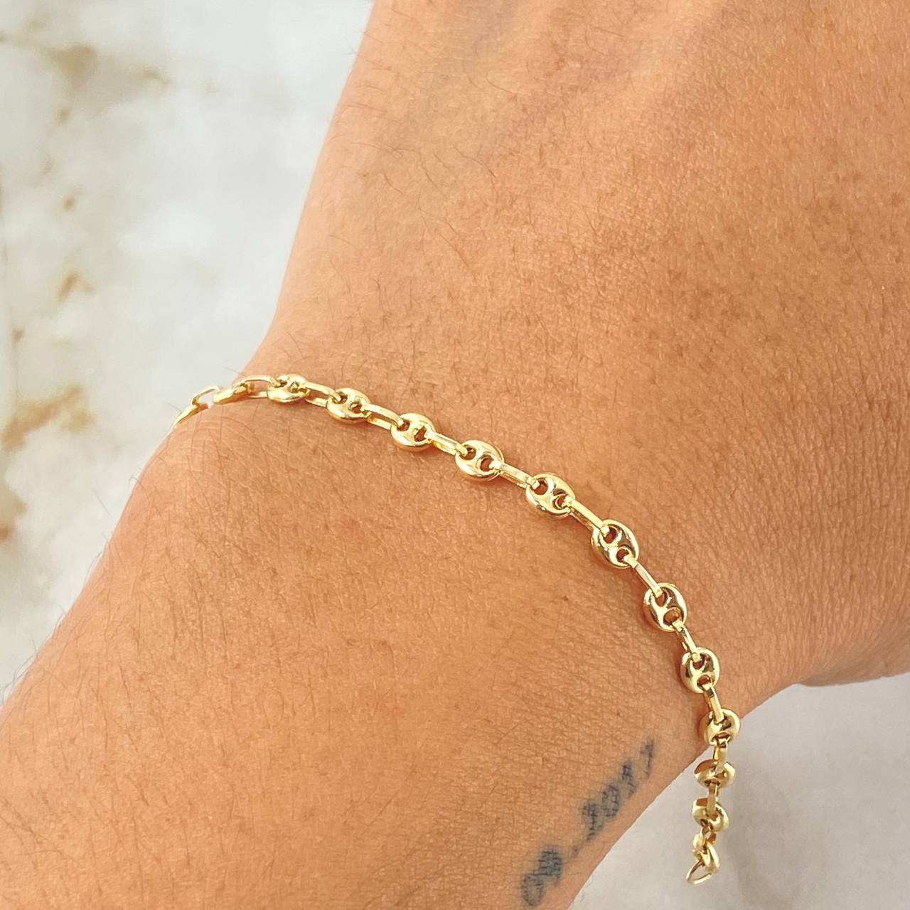 Bracelet GC 2.25gr / 18.5cm / 18K Gold ©