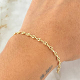 Bracelet GC 2.35gr / 19cm / 18K Gold ©