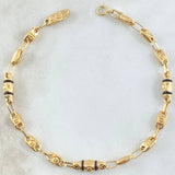 Rustic Bracelet 3x1 4gr / 20.9cm / 18K Gold ©