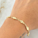 Rustic Bracelet 4.8gr / 20.6cm / 18K Gold ©