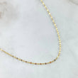 Mirror Flower Chain 0.95gr / 17.7in / +3 18K Gold ©