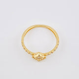 Anillo Rombo 1.7gr / T6 1/4 / Oro Amarillo 18K