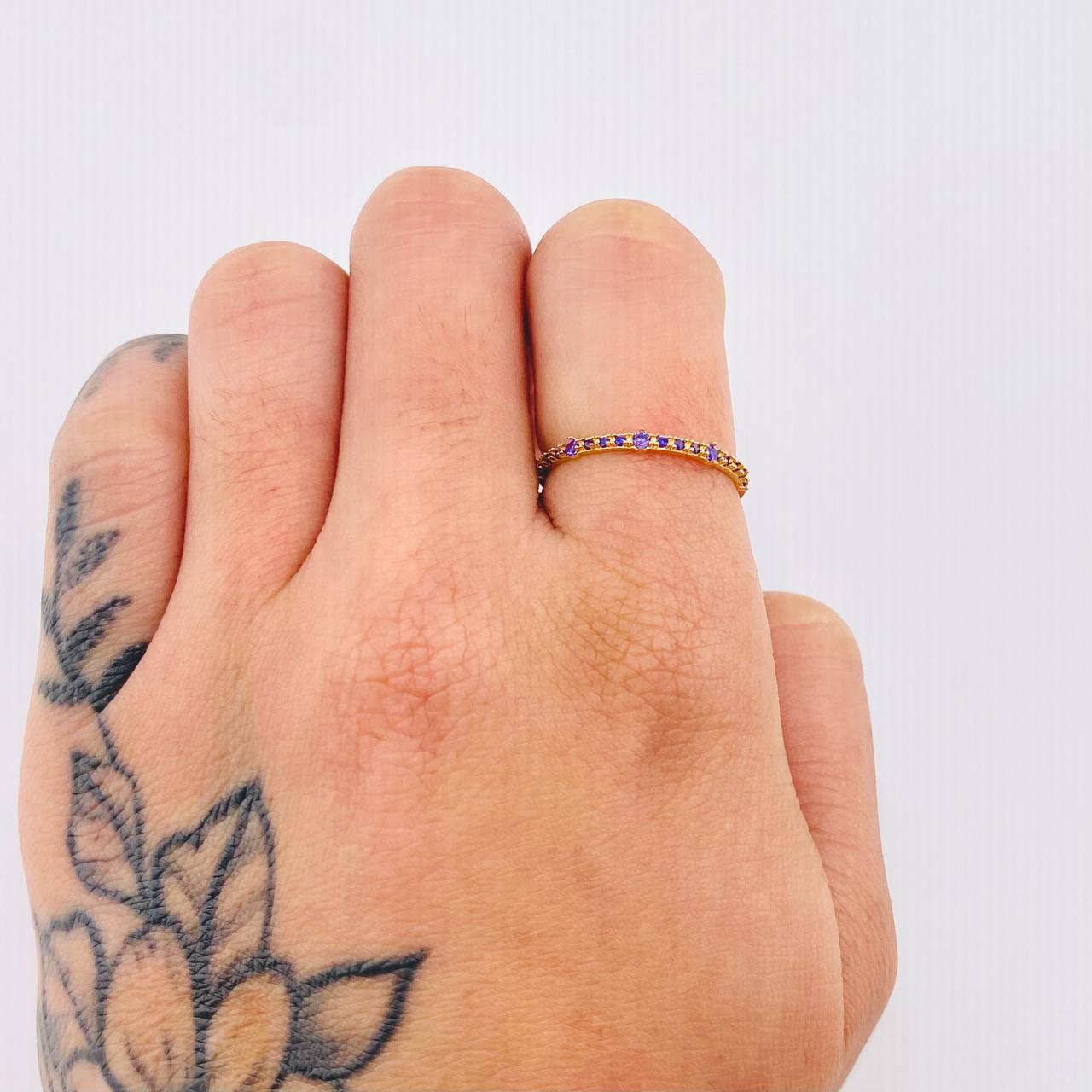 Anillo Churumbela 1.05gr / T6 1/4 / Oro Amarillo 18K