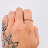 Anillo Churumbela 1.05gr / T6 1/4 / Oro Amarillo 18K