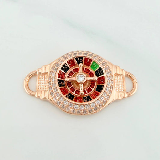 Herraje Ruleta 3.7 g / 1 in Oro Rosa 18K