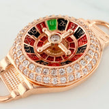 Herraje Ruleta 3.7 g / 1 in Oro Rosa 18K