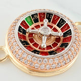 Charm Roulette 5.55 g / 1 in Three Golds 18K