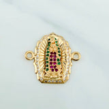 Charm Virgin Guadalupe 2.5 g / 3/4 in Yellow Gold 18K