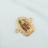 Charm Virgin Guadalupe 2.5 g / 3/4 in Yellow Gold 18K