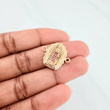 Charm Virgin Guadalupe 2.5 g / 3/4 in Yellow Gold 18K