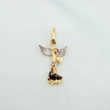 Dije San Miguel Arcangel 0.9 g / 1 in Tres Oros 18K