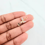 Dije San Miguel Arcangel 0.9 g / 1 in Tres Oros 18K