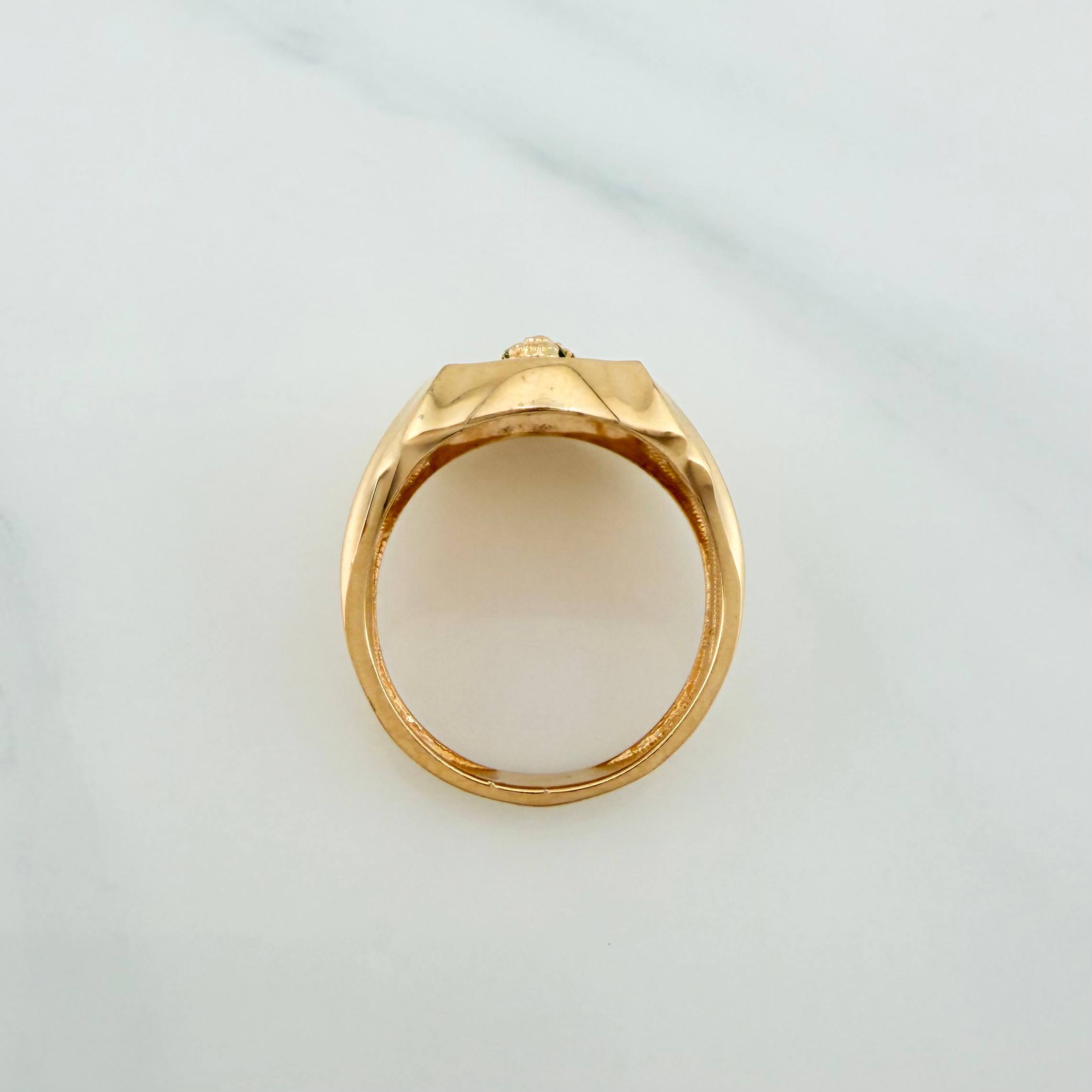 Anillo Virgen Guadalupe 5.75 g / T6 1/2 Oro Amarillo 18K
