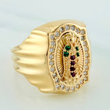Anillo Virgen Guadalupe 5.75 g / T6 1/2 Oro Amarillo 18K