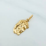 Dije Rostro Cristo 0.85 g / 3/4 in Oro Amarillo 18K